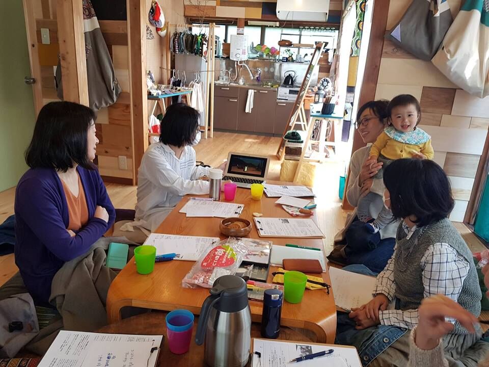 「森ノオト」スタッフミーティングの様子